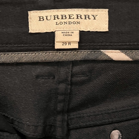 2pairs of Burberry London flared jeans Black and Blue - Picture 9 of 13